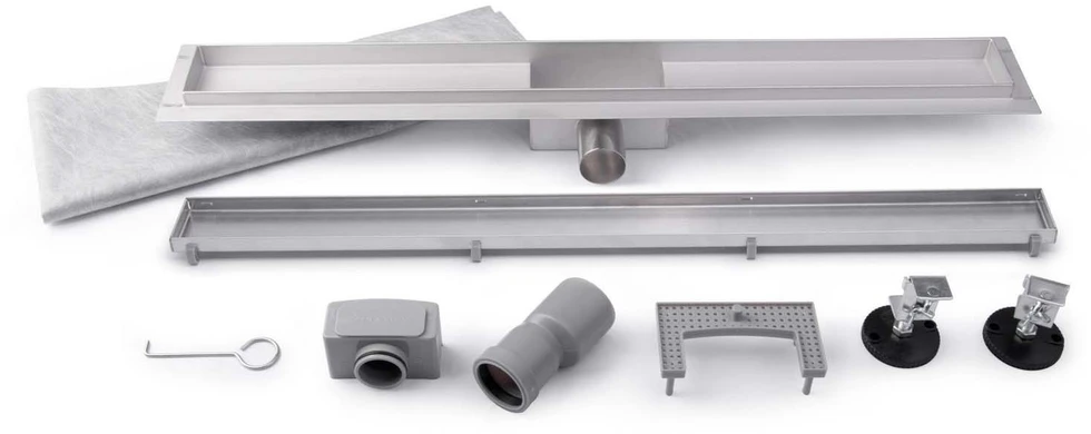 Linijinis trapas 70 cm 2in1 PLYTELĖS Berdsen