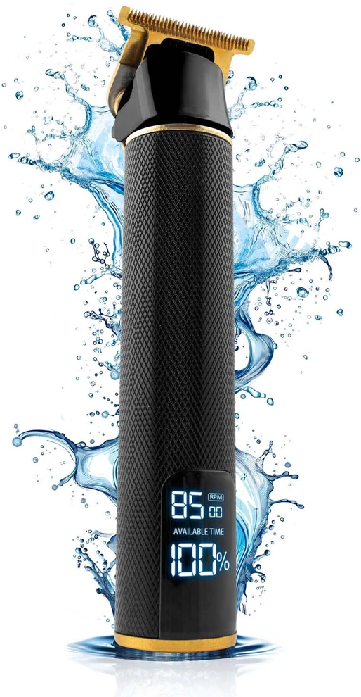 Plaukų kirpimo mašinėlė Berdsen BD-260 Barber Master su LCD ekranu, 3 greičiais ir USB-C, juoda