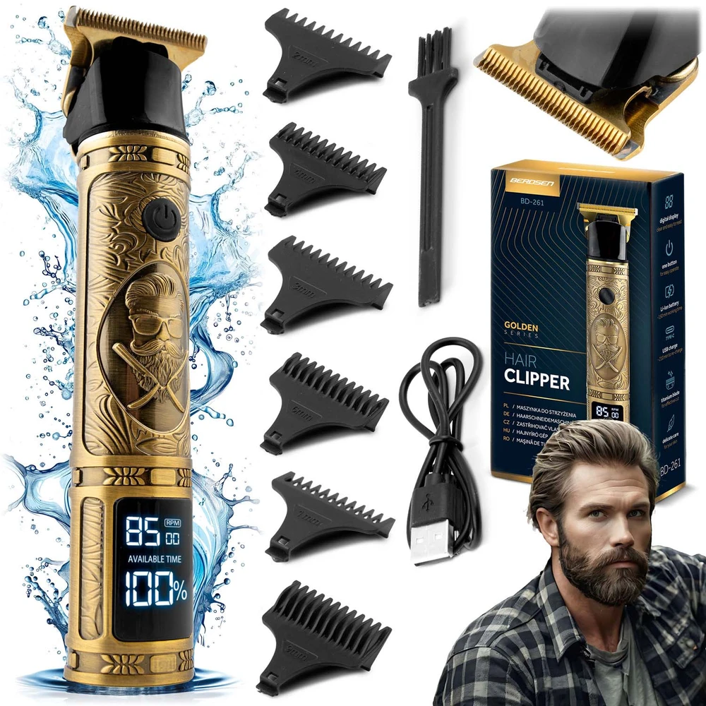 Berdsen BD-261 auksinė plaukų kirpimo mašinėlė Barber