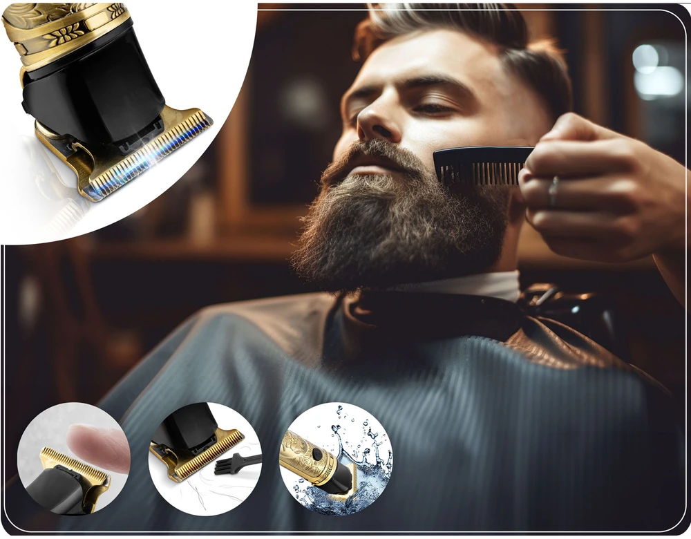 Berdsen BD-261 auksinė plaukų kirpimo mašinėlė Barber