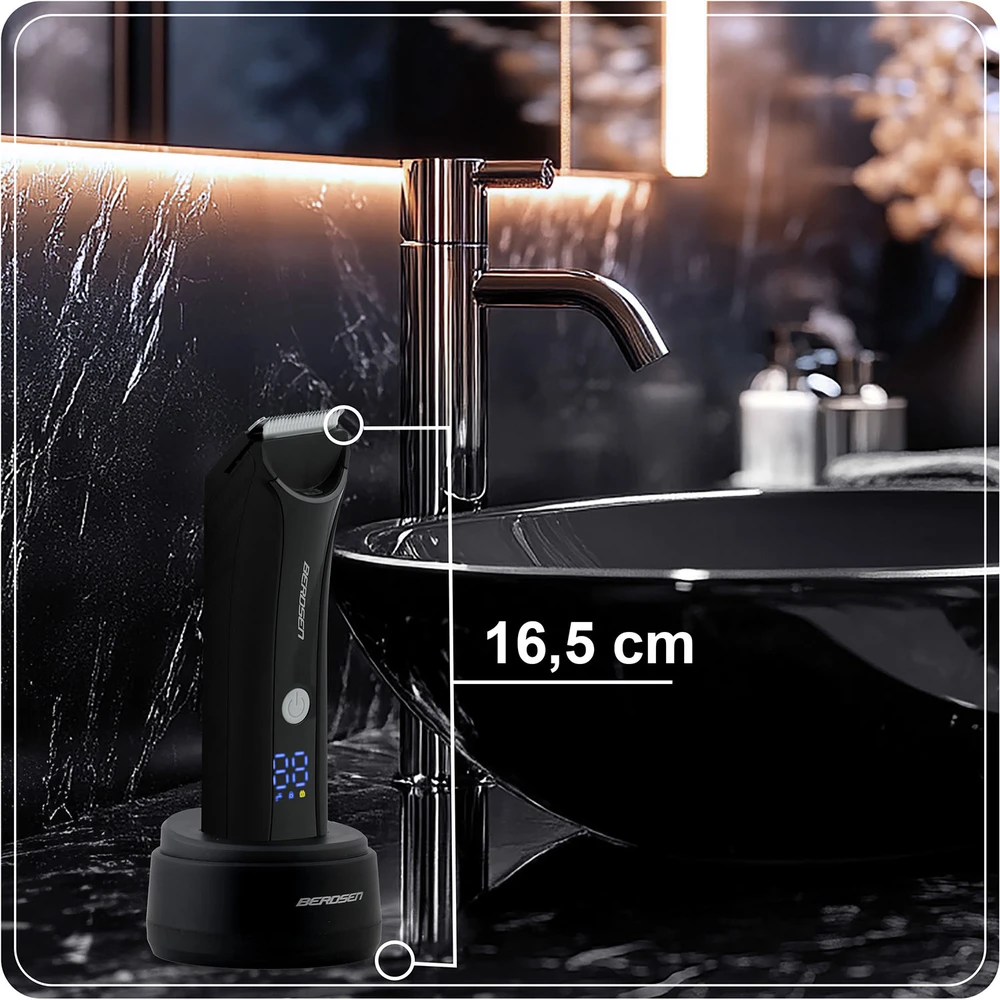 Berdsen BD-267 juoda plaukų kirpimo mašinėlė