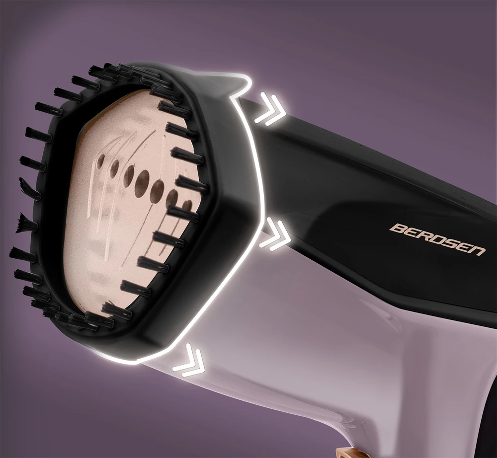Berdsen Drabužių garintuvas, galingas 2000W, su didele 360ml talpykla, LCD ekranas, greitam raukšlių pašalinimui, kelioninis garintuvas, drabužių priežiūra