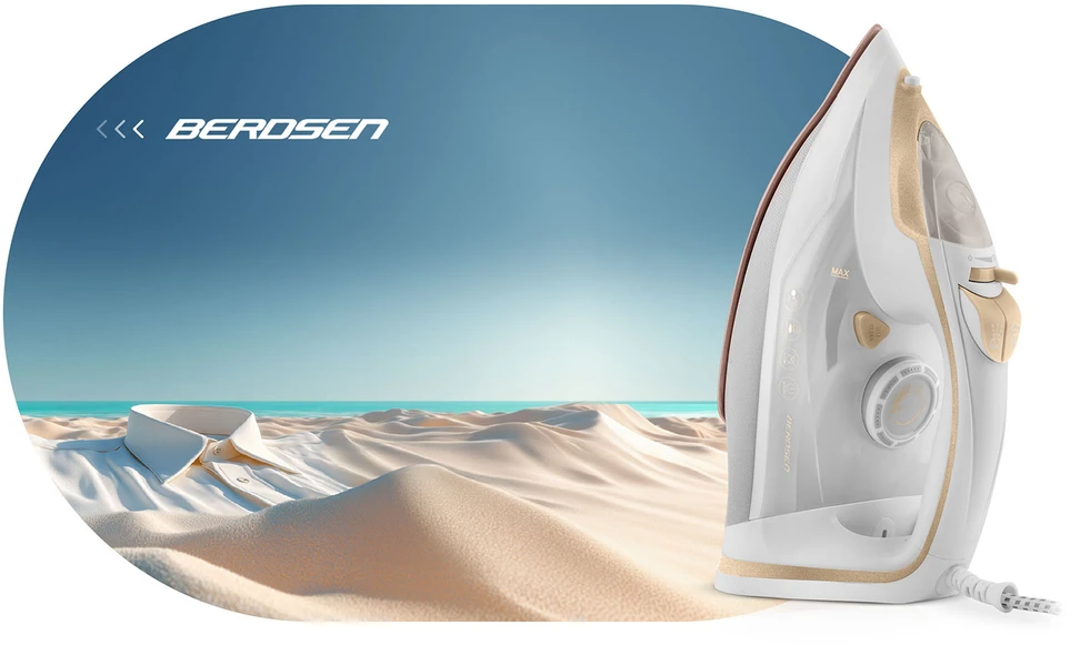 Berdsen BD-330 garinis lygintuvas 3000W su keraminiu paviršiumi vertikaliam naudojimui