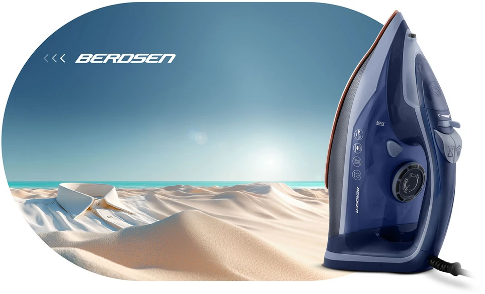 Berdsen BD-330 garinis lygintuvas 3000W su keraminiu paviršiumi vertikaliam naudojimui