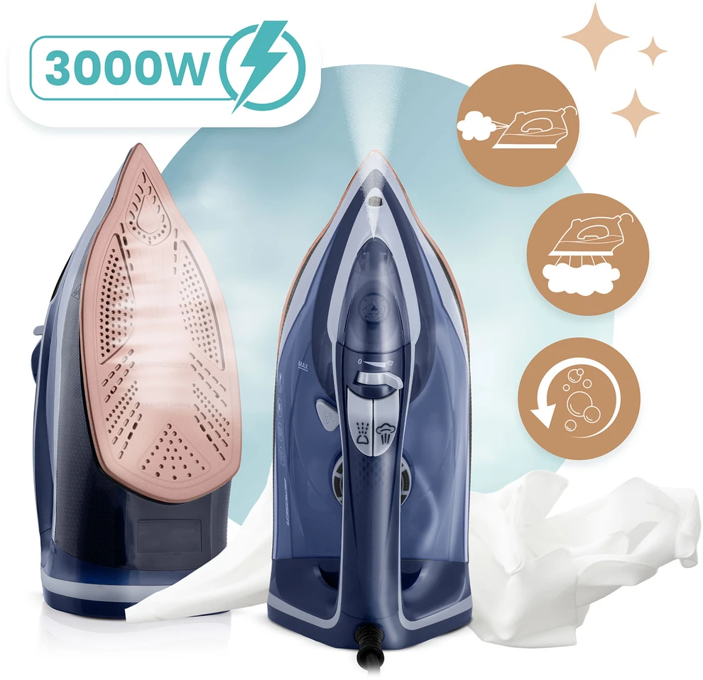 Berdsen BD-330 garinis lygintuvas 3000W su keraminiu paviršiumi vertikaliam naudojimui