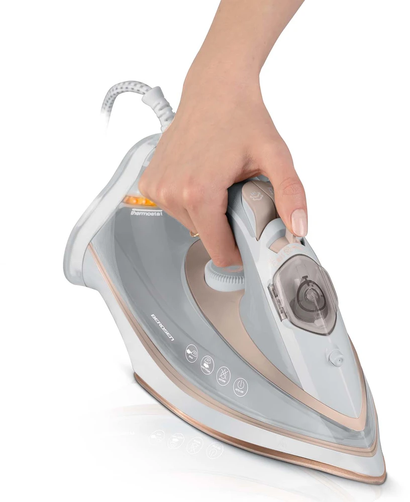 Berdsen BD-332 garinis lygintuvas 3000W su keraminiu paviršiumi ir vertikaliu naudojimu