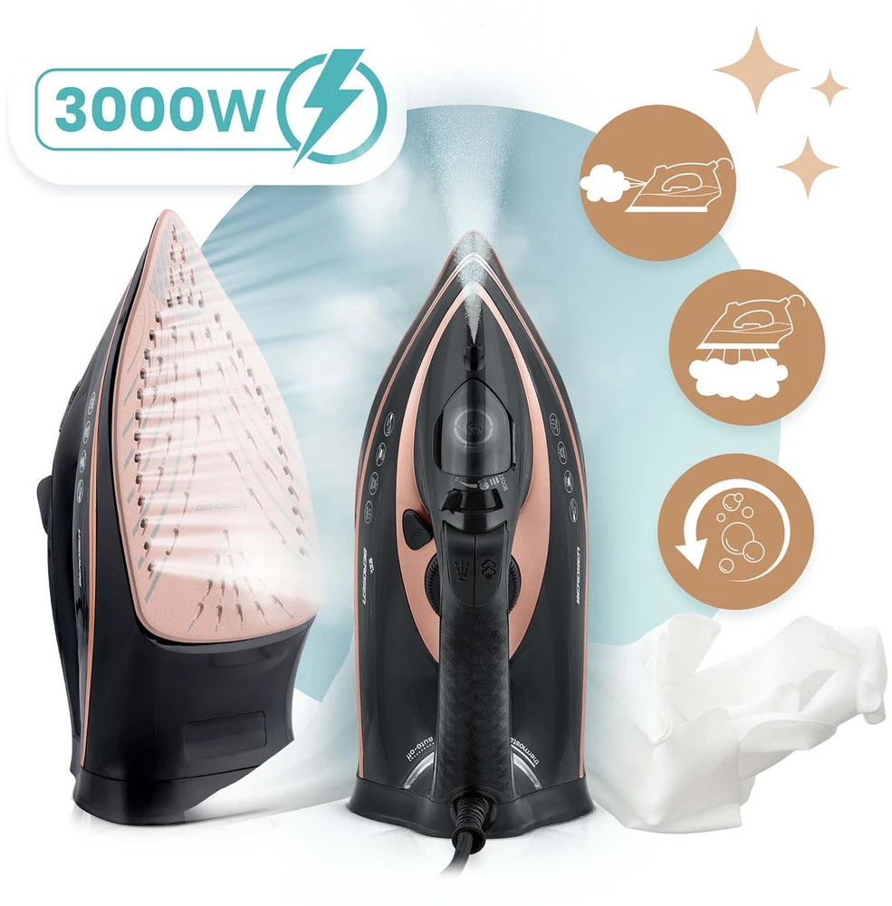 Berdsen BD-332 garinis lygintuvas 3000W su keraminiu paviršiumi ir vertikaliu naudojimu