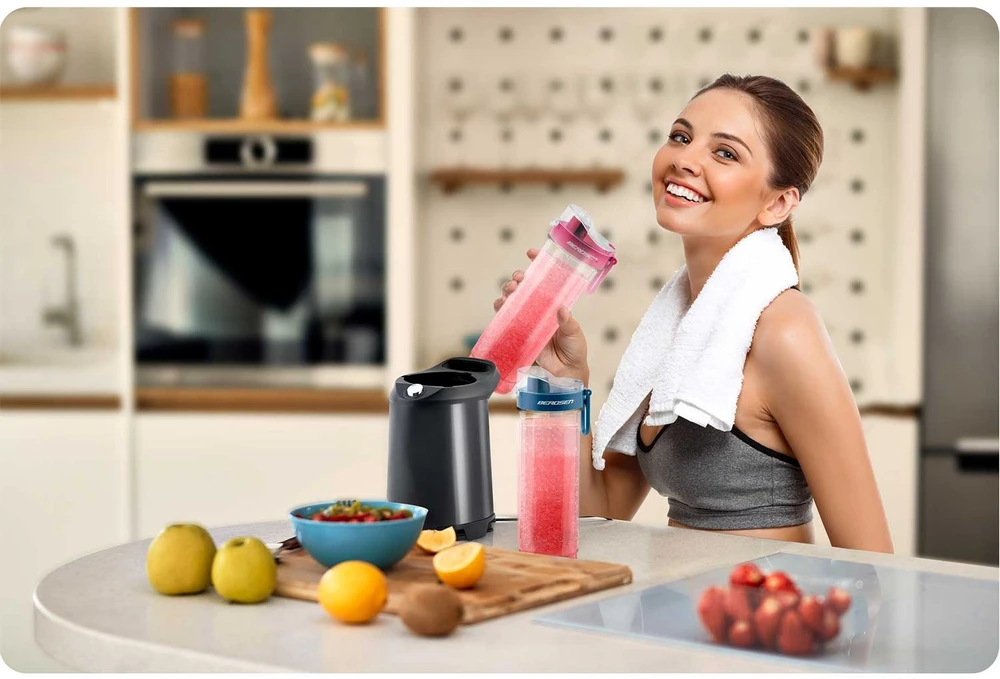 Berdsen BD-752 juodas 350W smoothie trintuvas