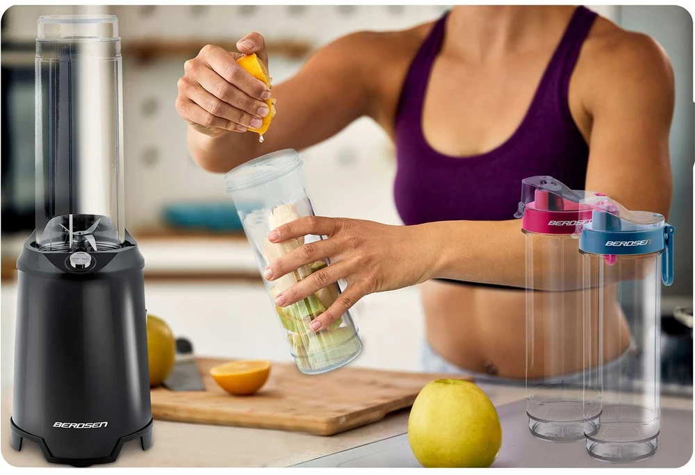 Berdsen BD-752 juodas 350W smoothie trintuvas