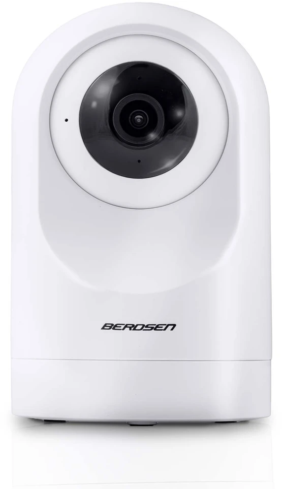 Berdsen BD-941 balta IP pasukama 5MP elektroninė kūdikio stebėjimo kamera