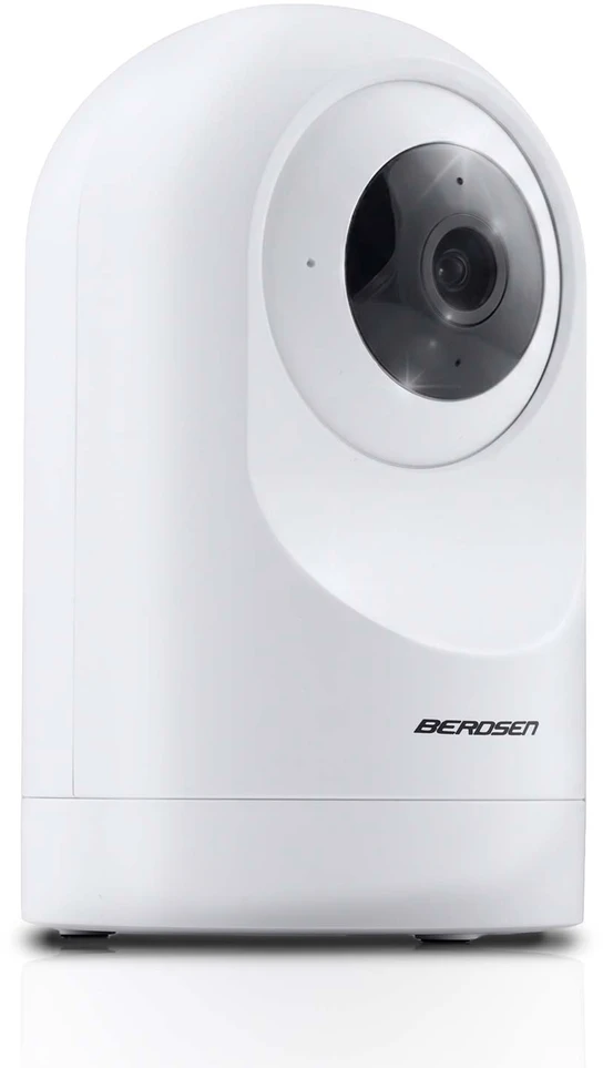 Berdsen BD-941 balta IP pasukama 5MP elektroninė kūdikio stebėjimo kamera