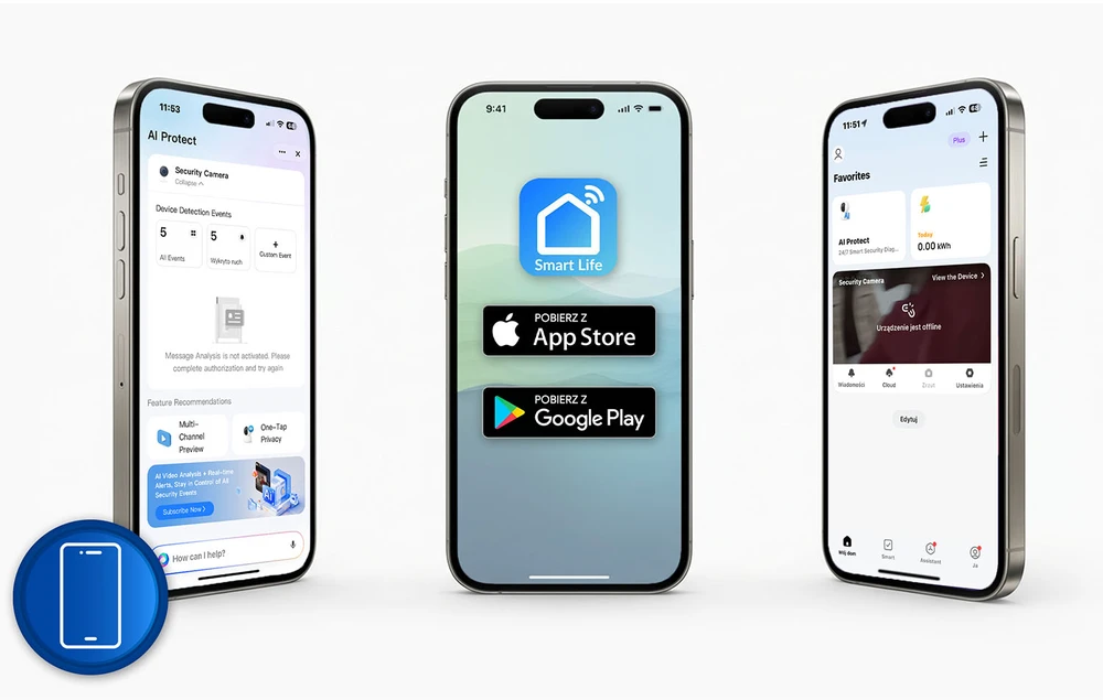 Berdsen BD-943 išorinė pasukama 5MP WiFi IP kamera