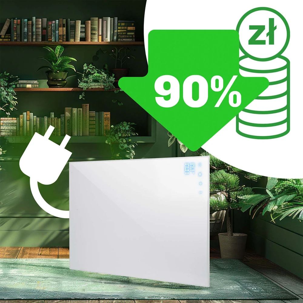 Berdsen BD-987 infraraudonųjų spindulių šildytuvas 800 W su WiFi pulteliu ir programėle