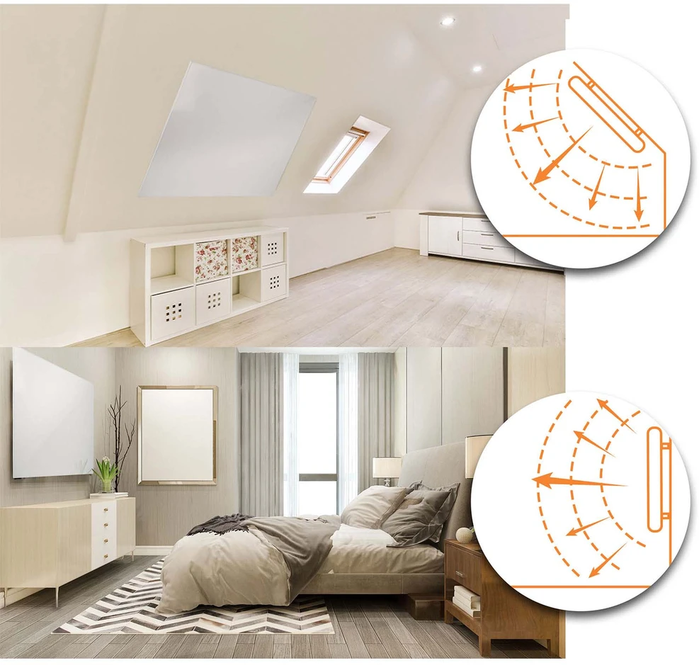 Berdsen BD-987 infraraudonųjų spindulių šildytuvas 800 W su WiFi pulteliu ir programėle