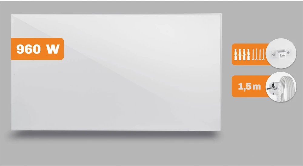 Berdsen BD-988 infraraudonųjų spindulių šildytuvas, 960 W