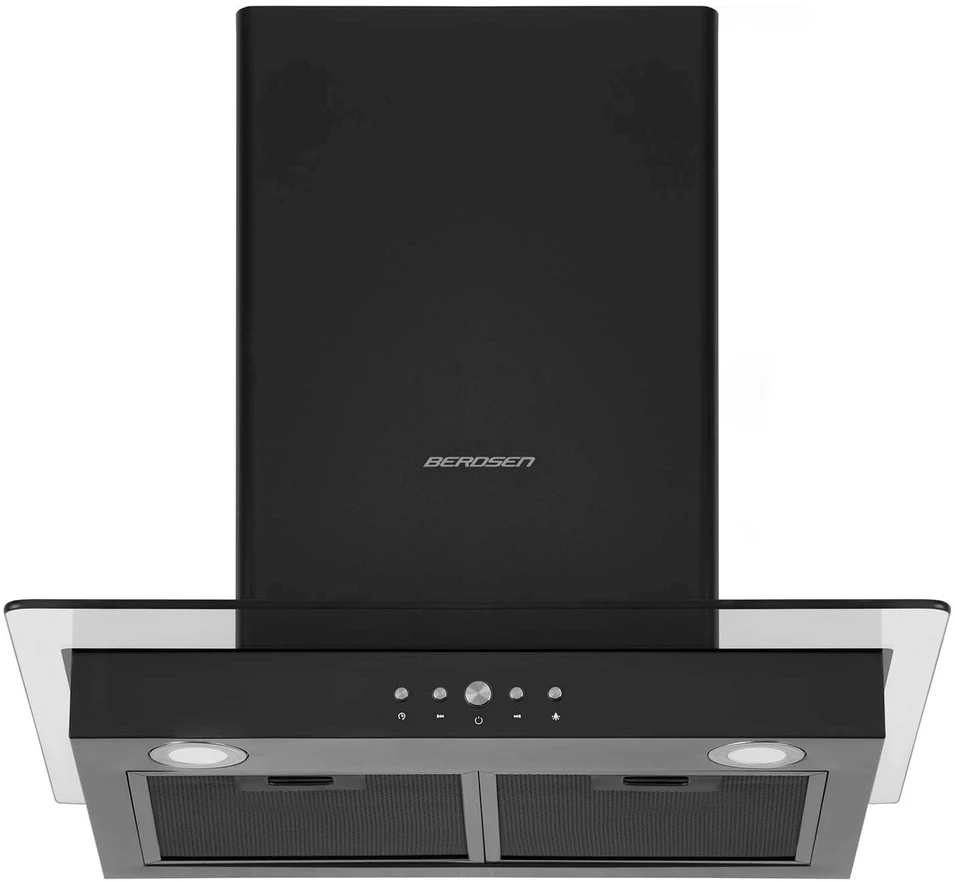 Berdsen BT-217 juodas 60 cm virtuvinis gartraukis