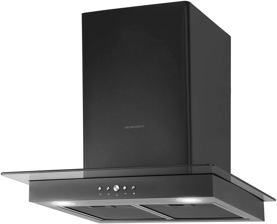 Berdsen BT-217 juodas 60 cm virtuvinis gartraukis