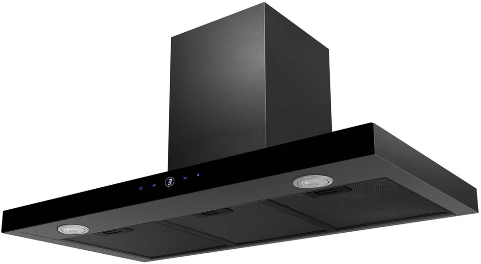 Berdsen BT-218 juodas 90 cm virtuvinis gartraukis