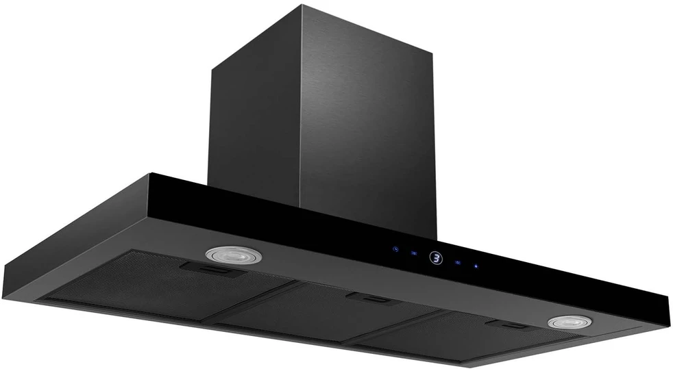 Berdsen BT-218 juodas 90 cm virtuvinis gartraukis