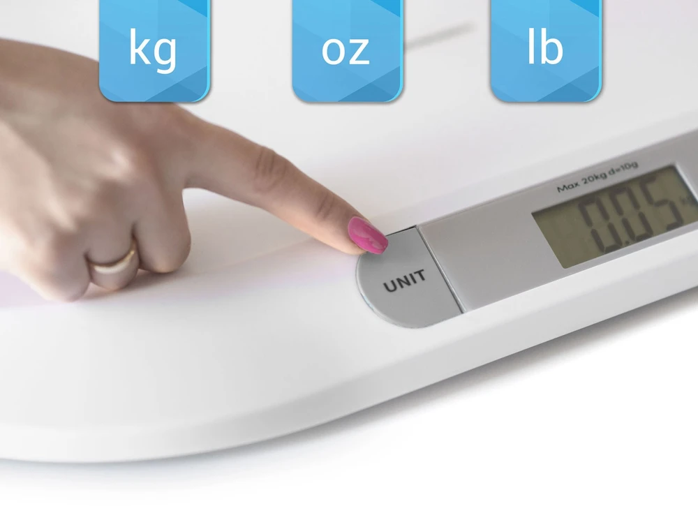 Berdsen Elektroninės kūdikių svarstyklės BW-141 baltos