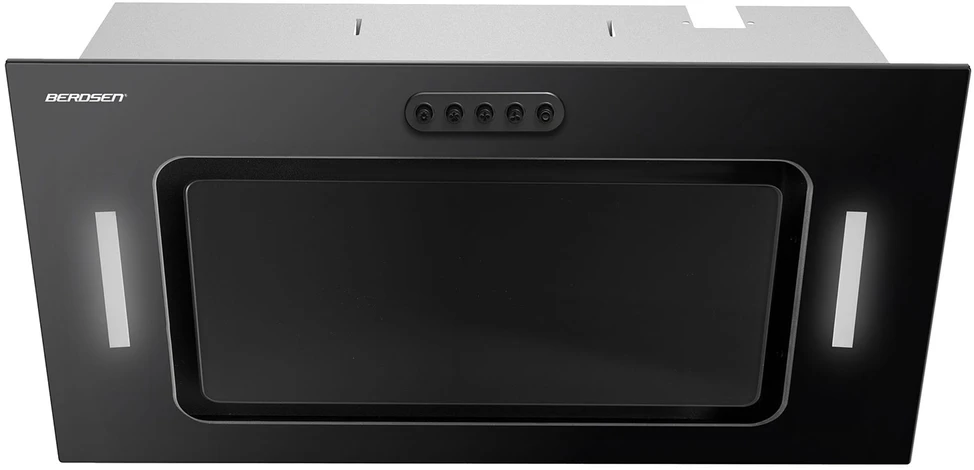 Berdsen Juodas virtuvinis po spintelę montuojamas gartraukis 52 cm BE-52A