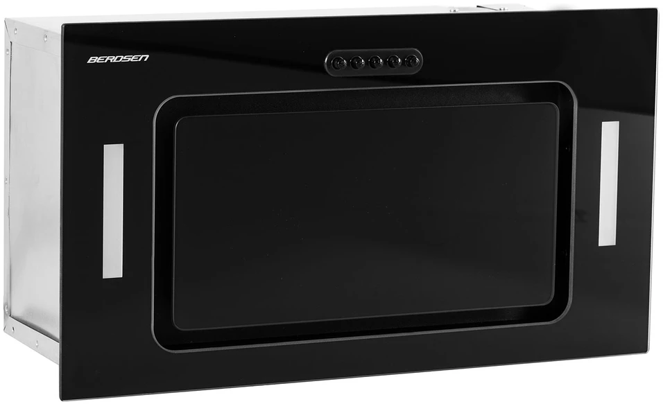 Berdsen Juodas virtuvinis po spintelę montuojamas gartraukis 52 cm BE-52A