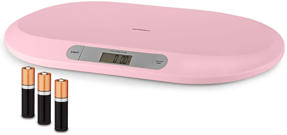 Berdsen Elektroninės kūdikių svarstyklės BW-144 rožinės spalvos