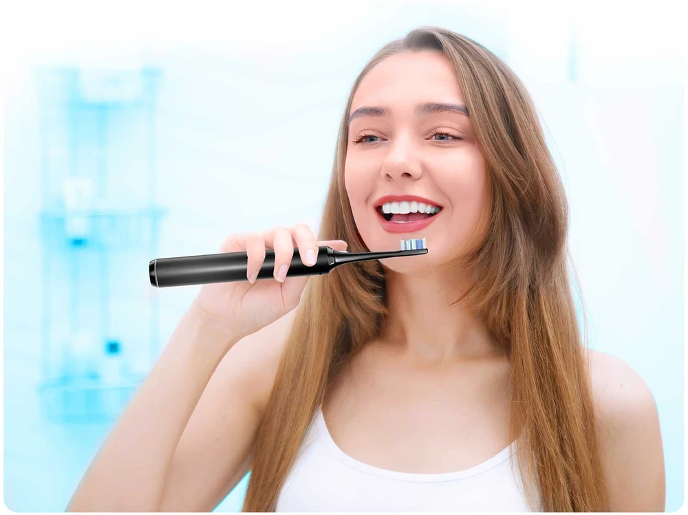 Berdsen Sonica B5 juodas dantų šepetėlis sonic