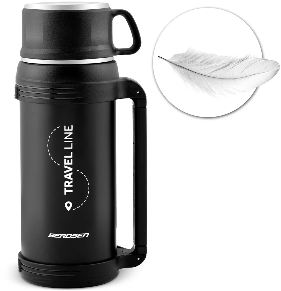 Berdsen Vakuuminis termosas 1500 ml BD-781 juodas
