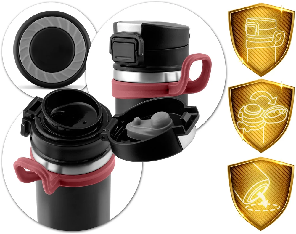 Berdsen Vakuuminis termosas 450 ml BD-783 juodas