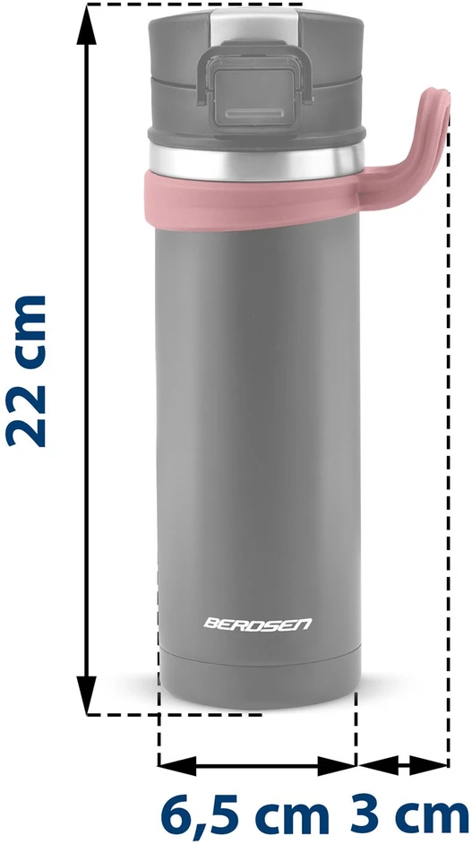 Berdsen Vakuuminis termosas 450 ml BD-783 juodas