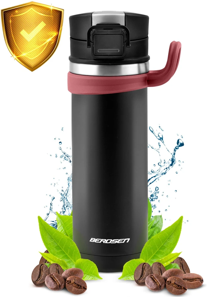 Berdsen Vakuuminis termosas 450 ml BD-783 juodas