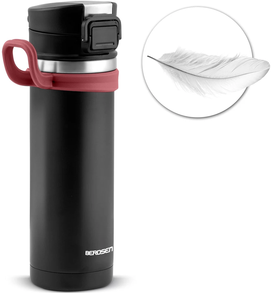 Berdsen Vakuuminis termosas 450 ml BD-783 juodas