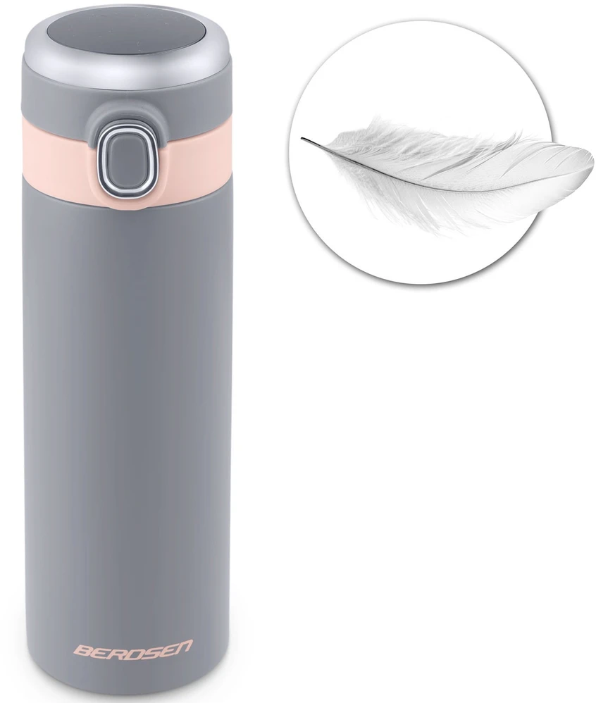 Berdsen Vakuuminis termosas 450 ml BD-786 pilkas
