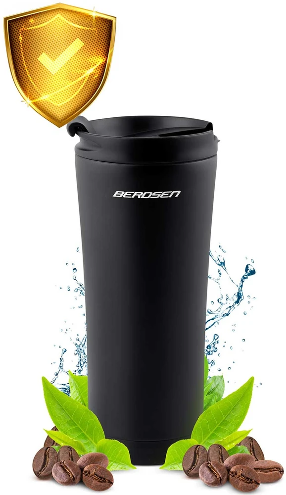 Berdsen Vakuuminis termosas 470 ml BD-785 juodas