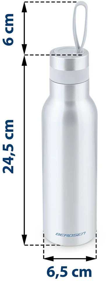 Berdsen Vakuuminis termosas 500 ml BD-787 sidabrinis