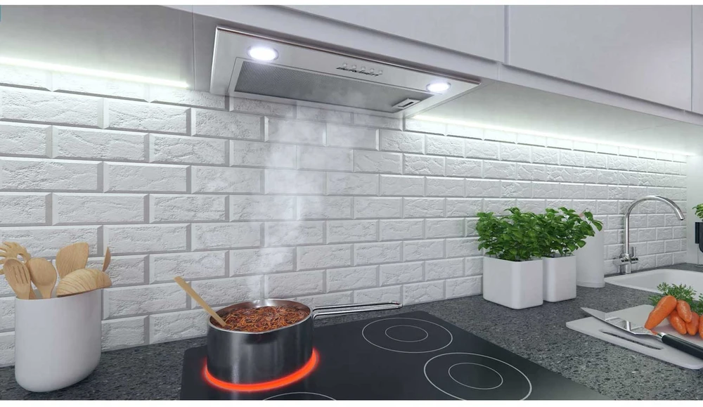 Berdsen Virtuvinis gartraukis po spintelę 60 cm Inox BE-50