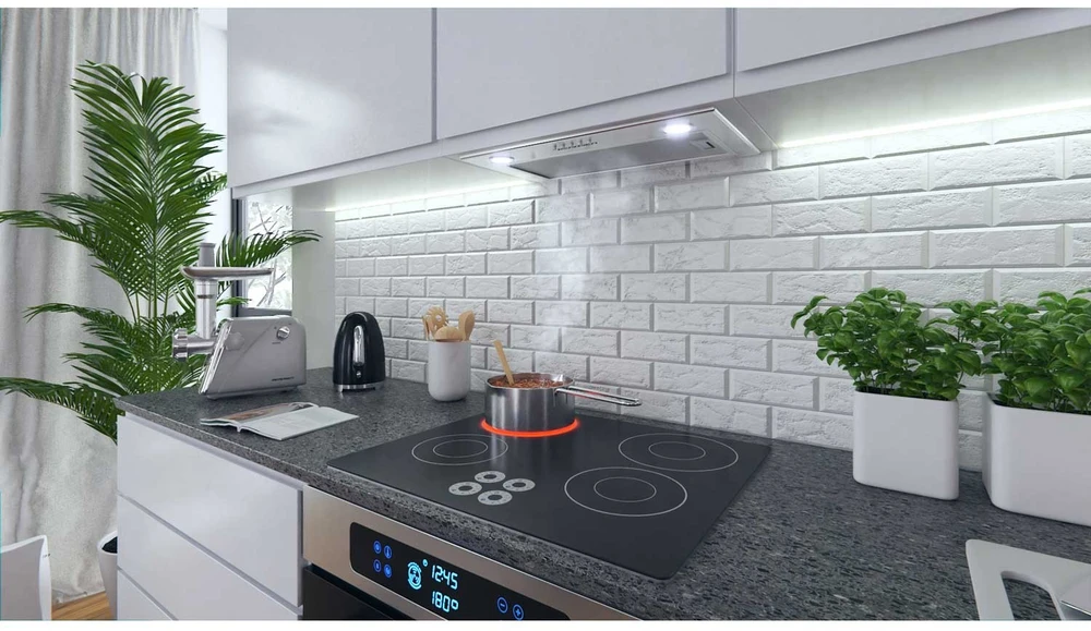 Berdsen Virtuvinis gartraukis po spintelę 60 cm Inox BE-50