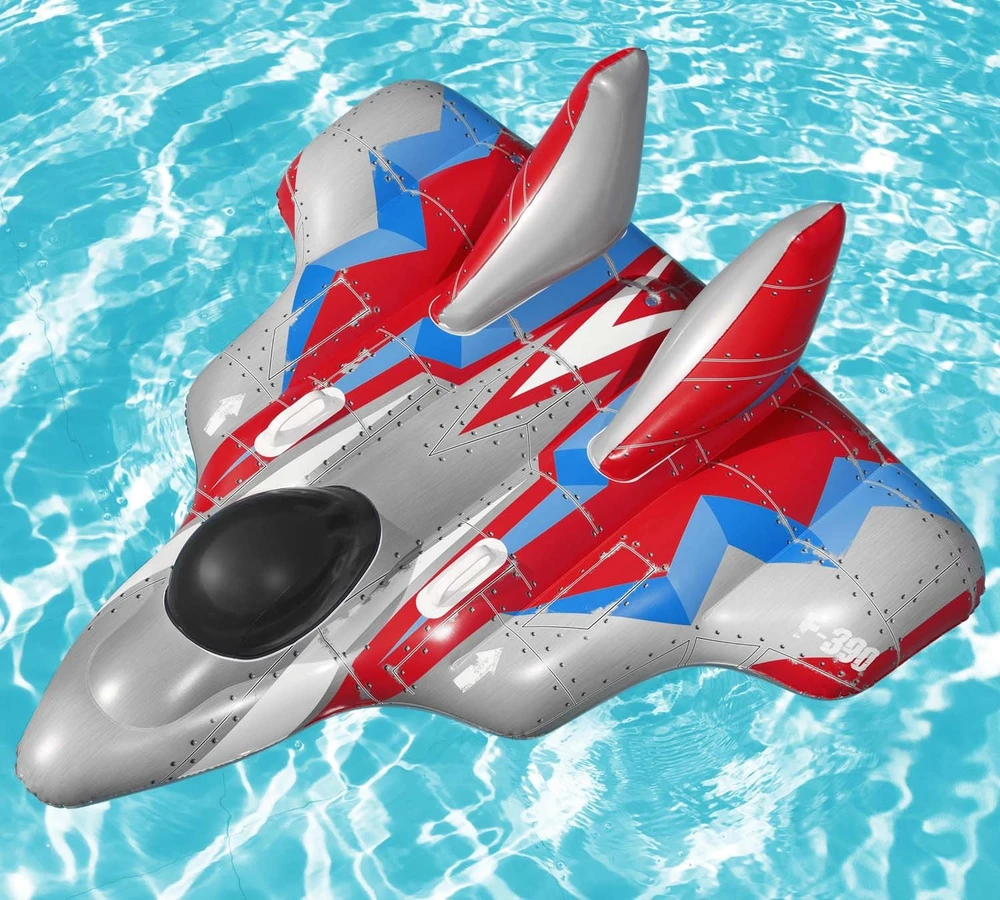 BESTWAY pripučiamas čiužinys Galaxy Glider, 1.36m x 1.35m, 41443