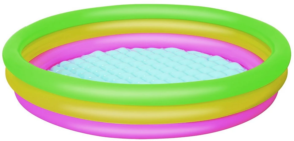 BESTWAY pripučiamas baseinas RAINBOW 152 cm x 30 cm (51103)