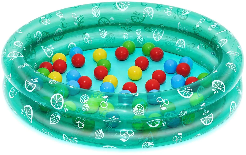 Žalias baseinas 91x20 cm + kamuoliukai BESTWAY