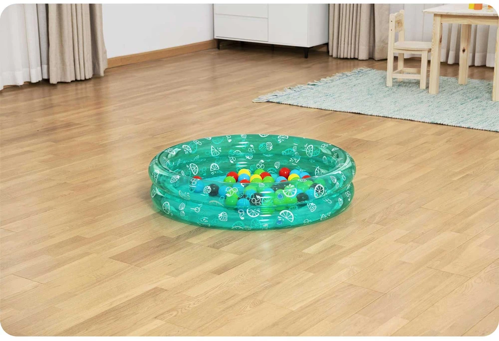 Žalias baseinas 91x20 cm + kamuoliukai BESTWAY