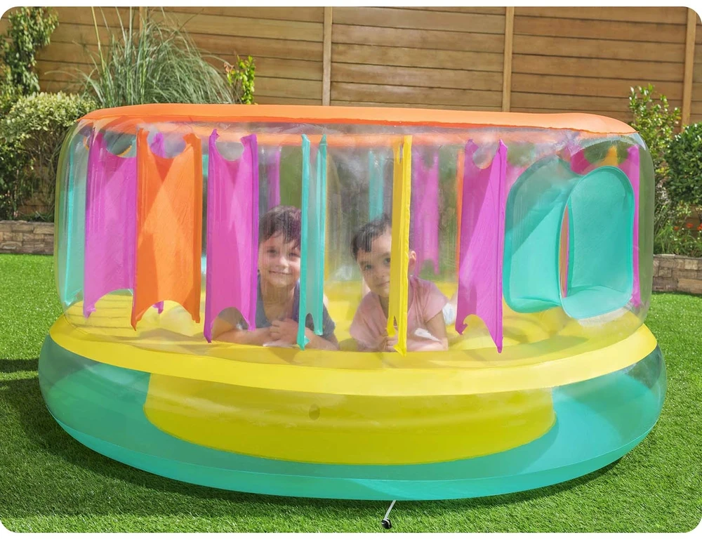 Pripučiamas batutas Bestway BounceJam, 180 x 86 cm