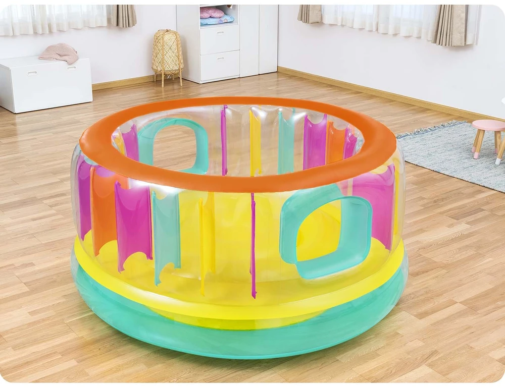 Pripučiamas batutas Bestway BounceJam, 180 x 86 cm