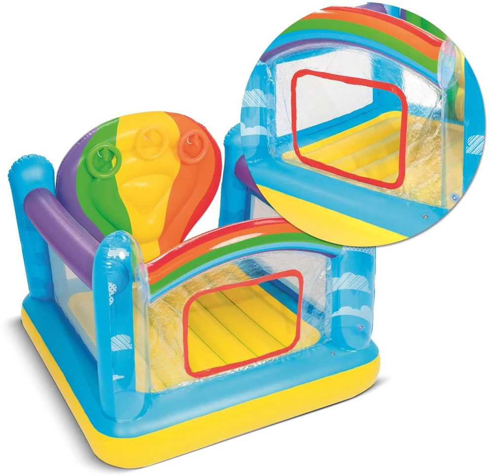 BESTWAY pripučiamas batutas Hot Air Balloon Bouncer 1.75m x 1.73m x 1.37m, 52269