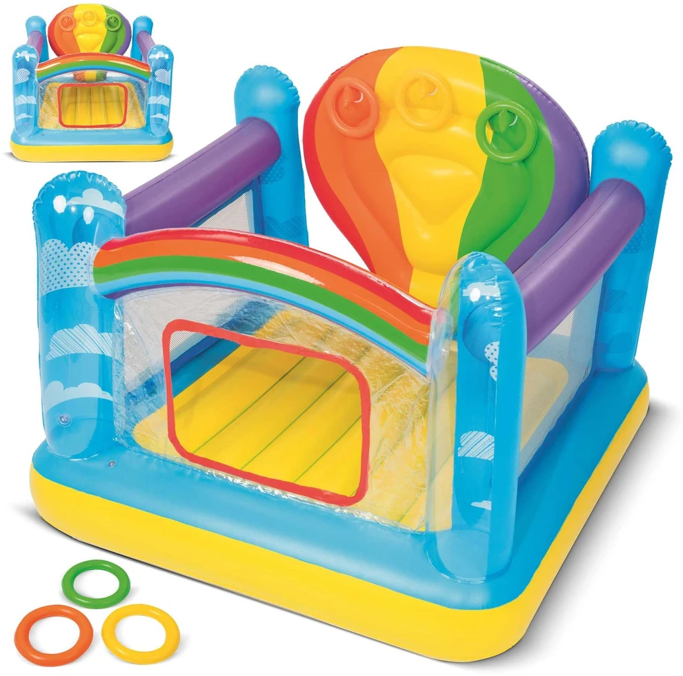 BESTWAY pripučiamas batutas Hot Air Balloon Bouncer 1.75m x 1.73m x 1.37m, 52269