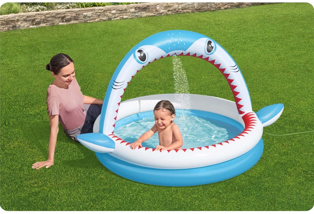 Pripučiamas baseinas su purkštuvu 163 x 127 x 92 cm Bestway 53157
