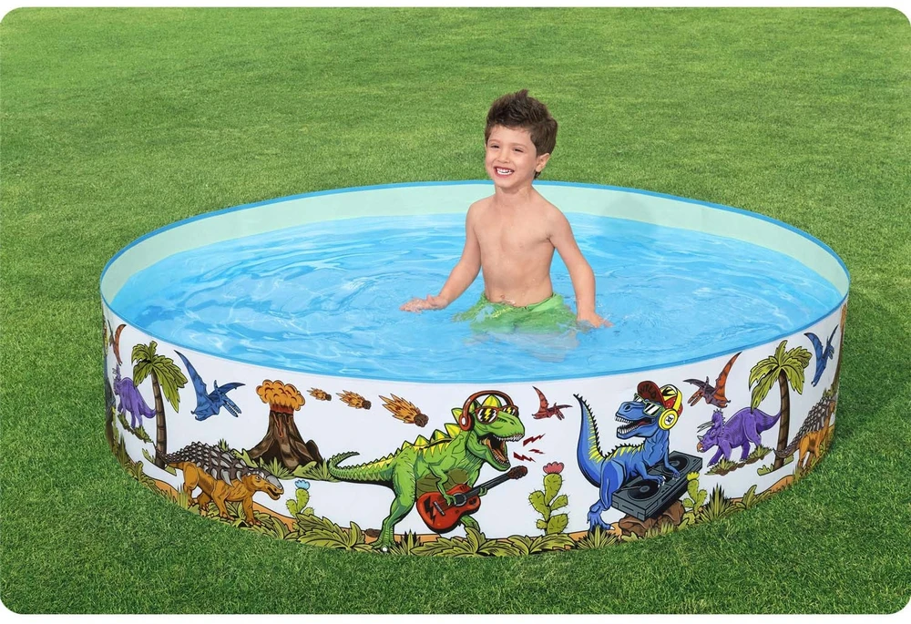 BESTWAY baseinas Dinosaur Fill'N Fun 2,44mx A46cm, 55001