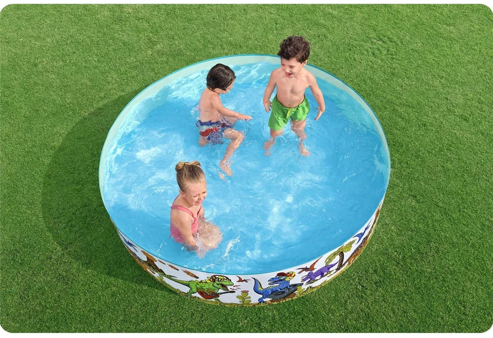 BESTWAY baseinas Dinosaur Fill'N Fun 2,44mx A46cm, 55001