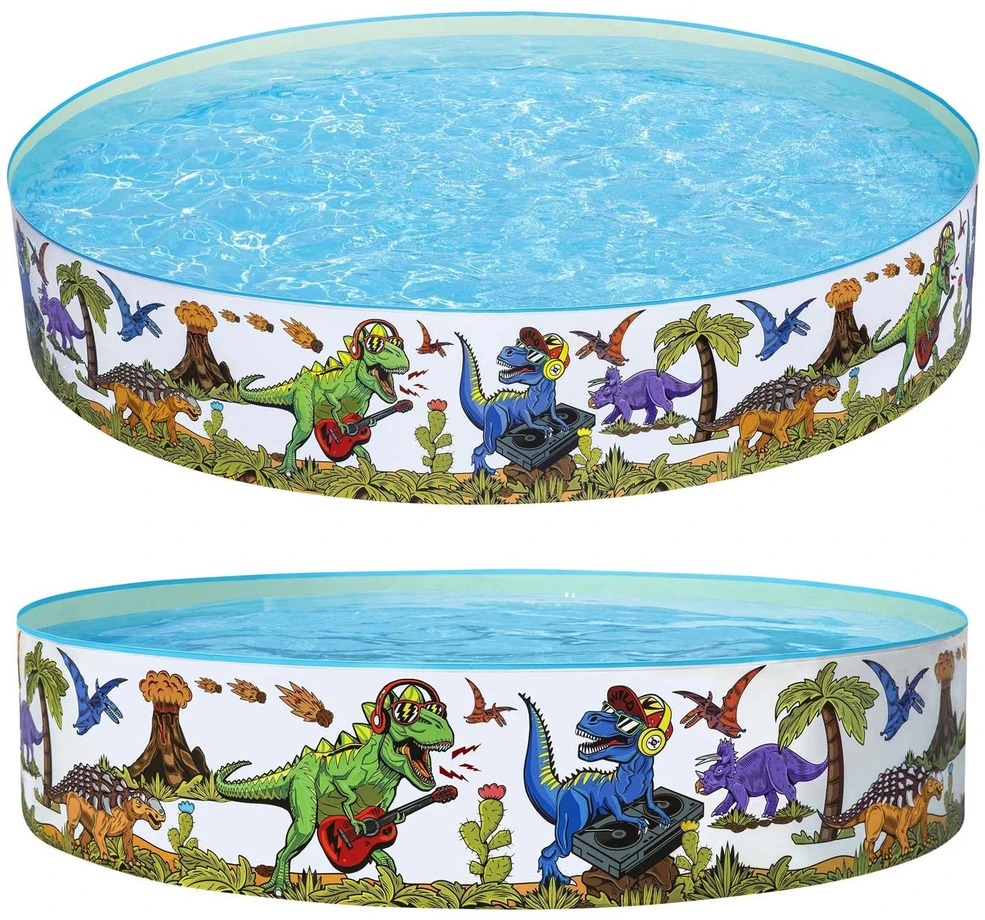 BESTWAY baseinas Dinosaur Fill'N Fun 2,44mx A46cm, 55001
